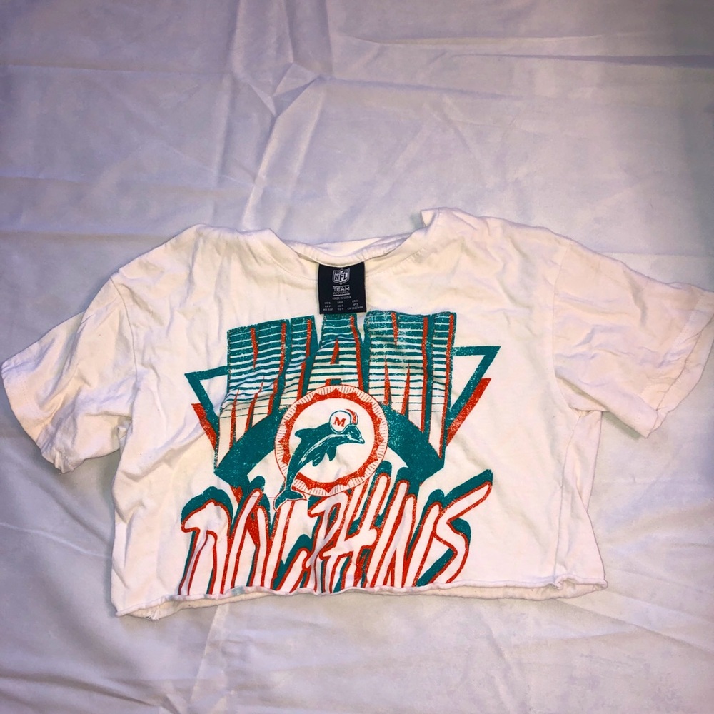 Miami Dolphins Crop Top